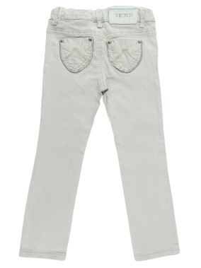 Pantalon jeans beige IKKS taille 4 ans
