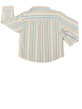 Chemise ML rayures verticales KIDKANAI taille 3 ans