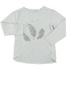 T-shirt ML plumes OKAIDI taille 4 ans