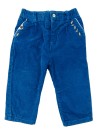 Pantalon velours bleu bouton raton laveur SERGENT MAJOR taille 18 mois