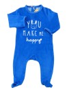 Pyjama ML "you make me happy" KIABI taille 6 mois