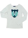 T-shirt ML felin OKAIDI taille 8 ans