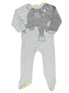 Pyjama ML éléphant gris GEMO taille 18 mois