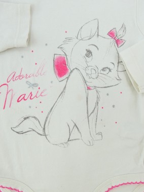 Body ML "adorable marie" DISNEY taille 12 mois