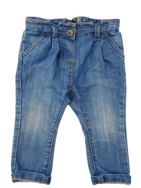 Pantalon jeans uni TAPE A L'ŒIL taille 9 mois