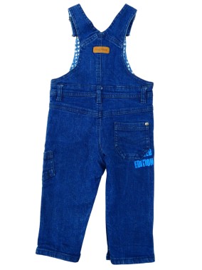 Salopette en jeans intérieur étoile MARESE taille 12 mois