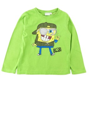 T-shirt ML Bob l'éponge NICKELODEON taille 6 ans