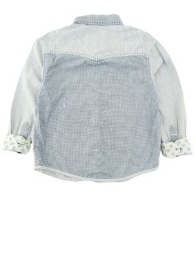 Chemise ML coutures col OKAIDI taille 6 ans