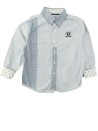 Chemise ML coutures col OKAIDI taille 6 ans