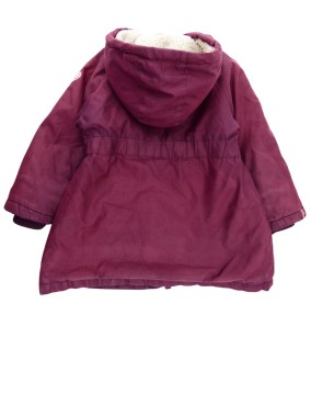 Manteau ML à capuche cœur sur l'épaule SERGENT MAJOR taille 4 ans