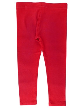 Pantalon legging rouge uni LUPILU taille 12-24 mois