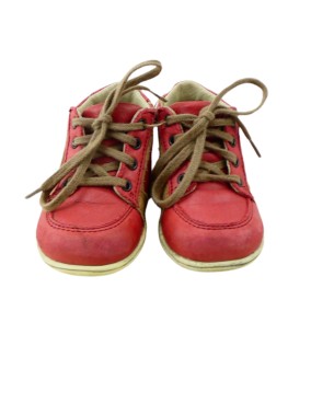 Chaussures cuir rouge LITTLE MARY taille 20