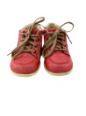 Chaussures cuir rouge LITTLE MARY taille 20 à lacets