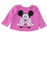 T-shirt ML Minnie nœud rose DISNEY taille 6 mois