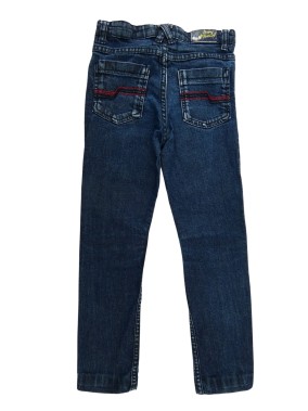 Pantalon jeans couronne SERGENT MAJOR taille 8 ans