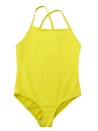 Maillot de bain une pièce jaune KIABI taille 8 ans