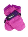 Gants de ski rose étoiles U ESSENTIEL taille 4-6 ans