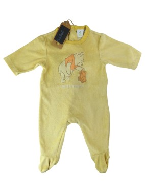 Pyjama jaune ours WINNIE DISNEY taille 3 mois