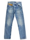 Pantalon jeans détail cuir poche H&M taille 9 ans