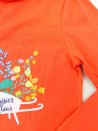 T-shirt ML "fraisier en fleurs" SERGENT MAJOR taille 8 ans