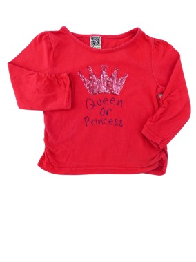 T-shirt ML couronne rouge...