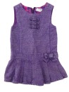 Robe SM violet paillette KIMBALOO taille 18 mois