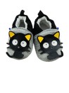 Chaussons chat noir taille 3-6 mois