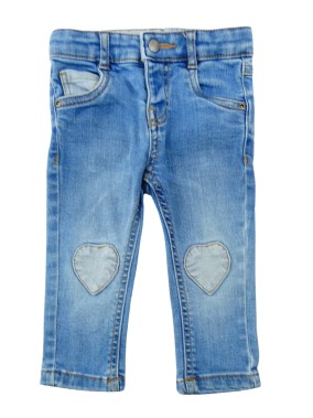 Pantalon jeans cœur...