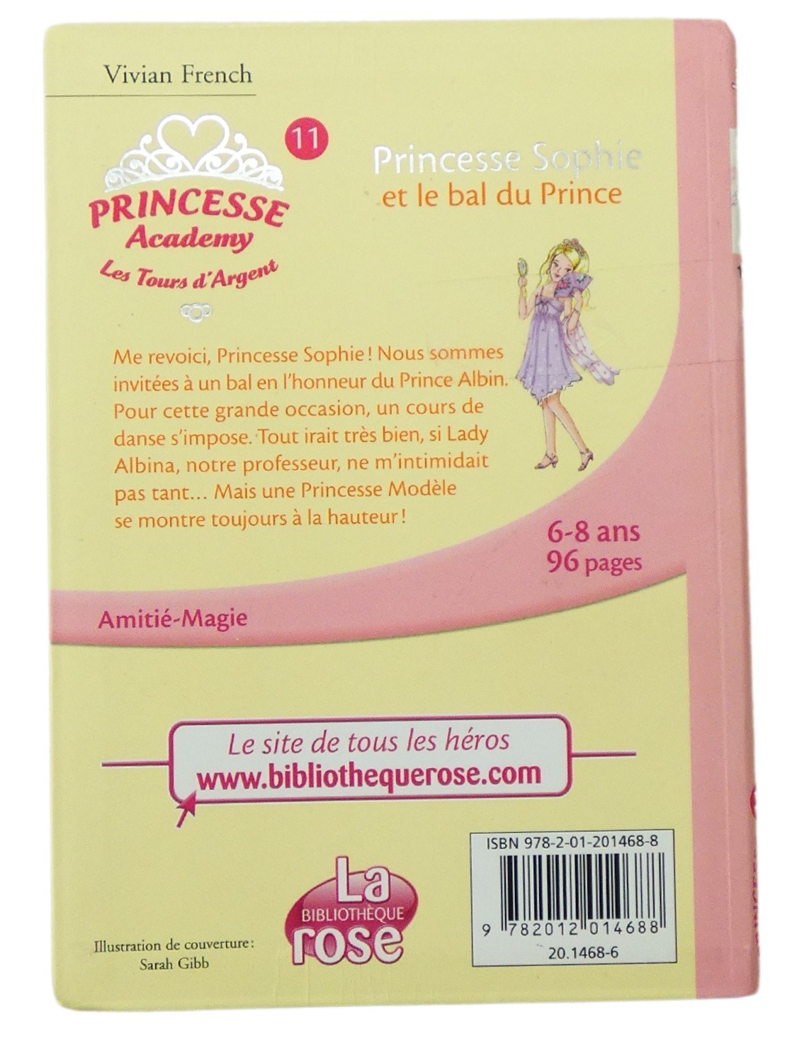 Livre princesse Sophie et le bal du prince de VIVIAN FRENCH