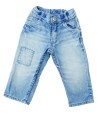 Pantalon jeans boutons bleu H&M taille 9-12 mois