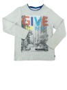 T-shirt ML "give the best" OKAIDI taille 8 ans