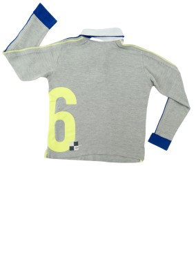T-shirt polo ML j&r OKAIDI taille 8 ans
