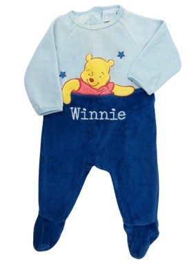 Pyjama bleu Winnie DISNEY taille 3 mois