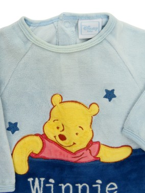 Pyjama bleu Winnie DISNEY taille 3 mois