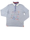 T-shirt polo ML animaux voitures SERGENT MAJOR taille 11 ans