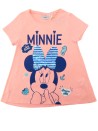 T-shirt MC rose Minnie sequins DISNEY taille 8 ans