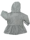 Manteau gris argent OBAIBI taille 12 mois