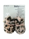 Chaussons roses tachetés BABYBOOTIES taille 16-17