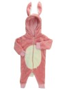 Combi pyjama rose lapin CODE BABY taille 6-9 mois