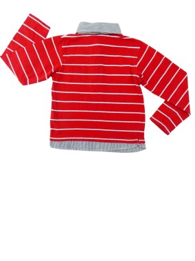 T-shirt ML avec col chemise taille 8 ans