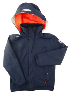 Manteau imper orange TRIBORD taille 10 ans