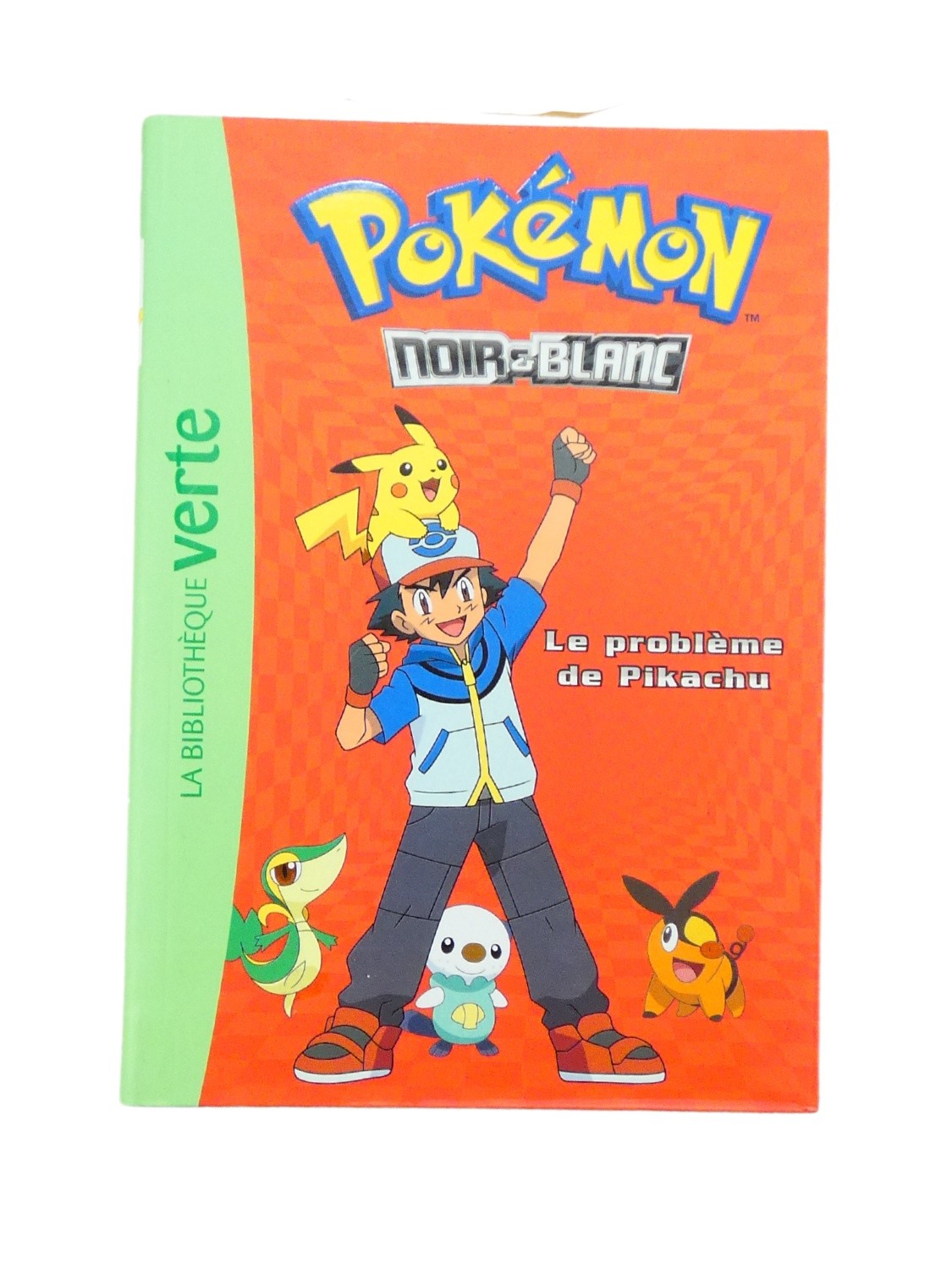 Livre Pokemon Noir et blanc Bibliothèque verte N°1
