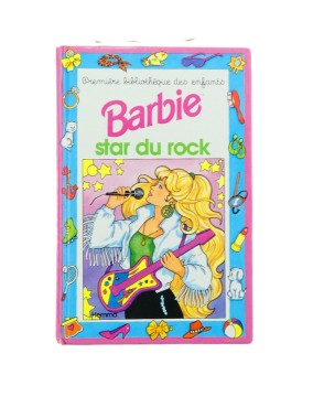 Livre Barbie star du rock