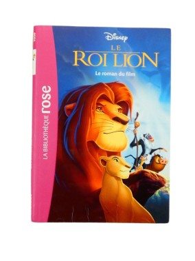 Livre le roi lion Le roman du film Bibliothèque rose
