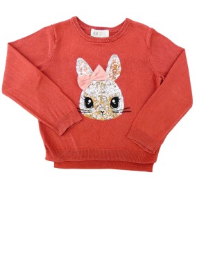 Pull lapin sequins H&M...