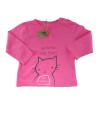 T-shirt ML chat milk taille 6 mois