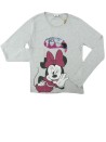 T-shirt ML bulle sequins Minnie DISNEY taille 10 ans