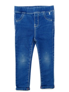 Jeans couture rouge OBAIBI taille 23 mois