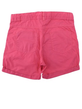Short rose revers taille 12 ans
