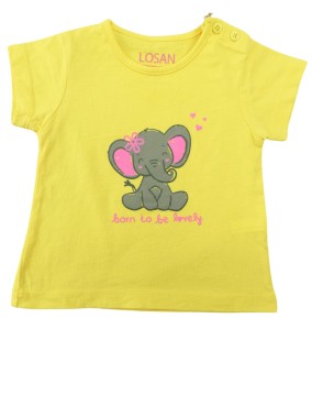 T-shirt MC éléphant LOSAN taille 6 mois